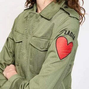 NWT Zadig & Voltaire | Kayak Heart Jacket